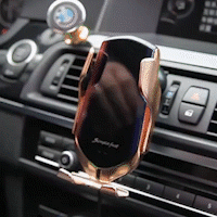 Dock y cargador inalambrico para auto