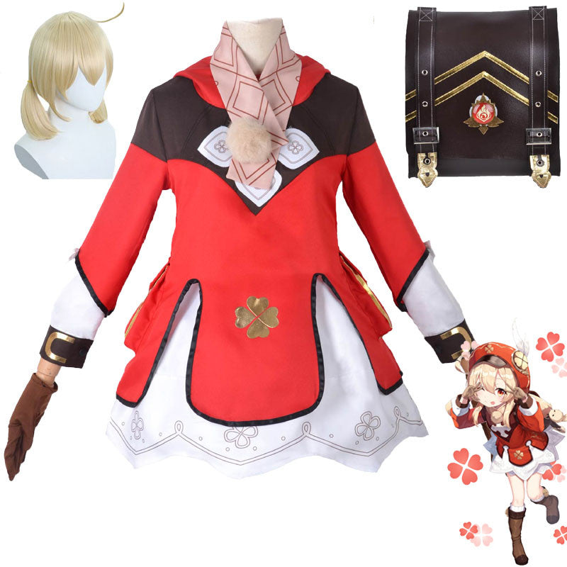 Yuanshen Cos Suit Keli Cos Suit Backpack Cute Loli Suit Cosplay Costume Female