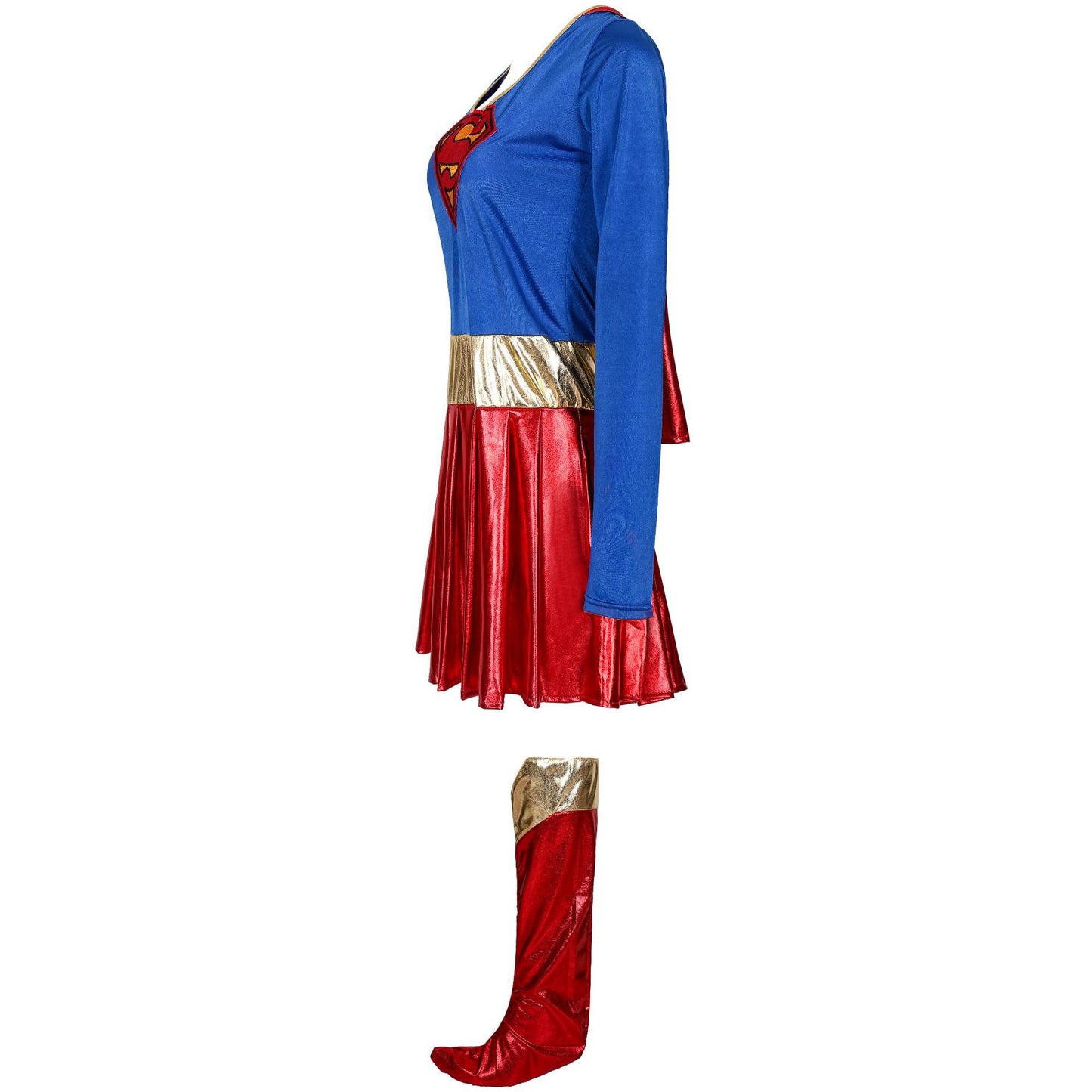 Halloween Lacquer Cloak Supergirl Costume Cosplay Supergirl Costume